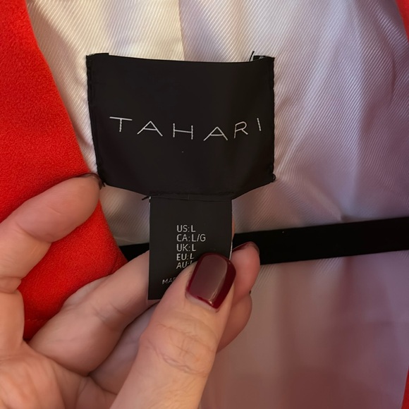 Tahari orange blazer. NWT - Picture 6 of 7